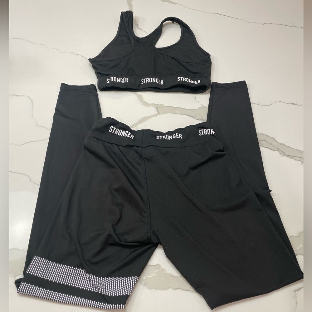 Stronger set of two. Leggings and bra